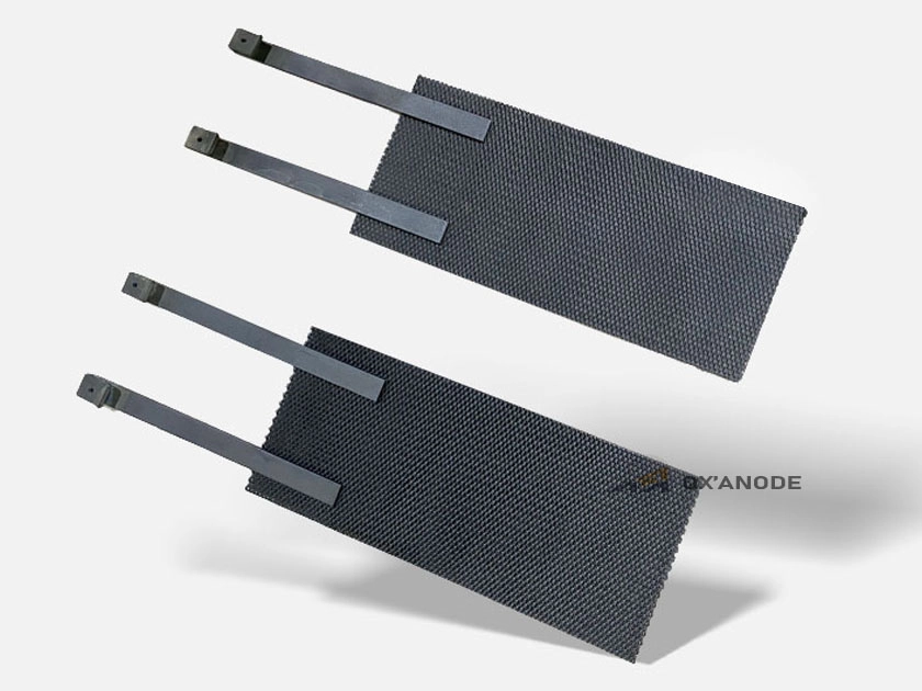 Iridium tantalum titanium anodes Iridium tantalum titanium anodes