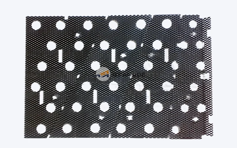 Titanium anode horizontal copper plating