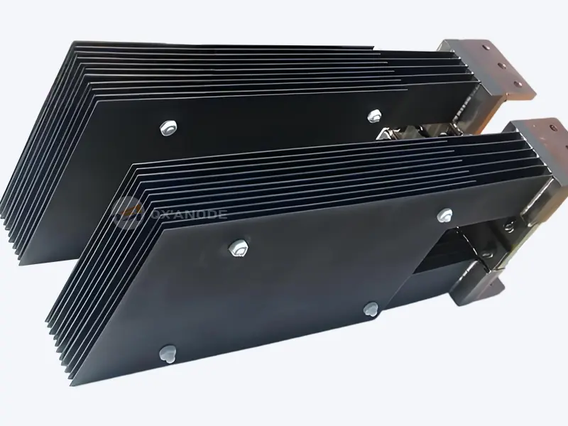 Titanium anodes group