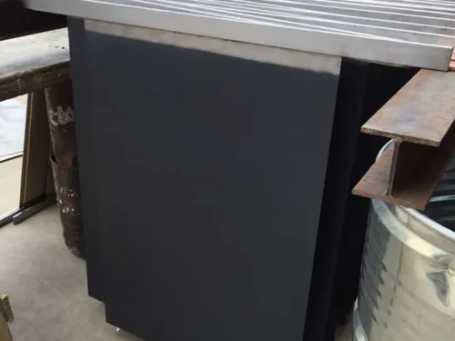 Copper electroplating using titanium anode