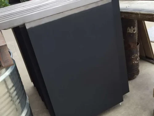 Copper electroplating using titanium anodes