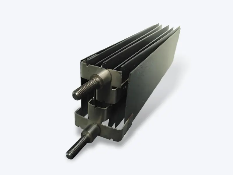 Titanium electrode for the salt chlorine generator