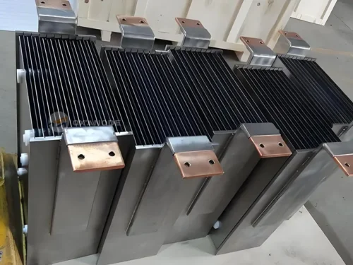 Titanium anode for ammonia nitrogen wastewater treatment