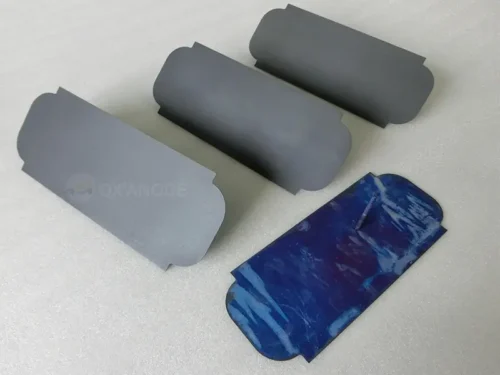 Titanium anodes for electrodialysis