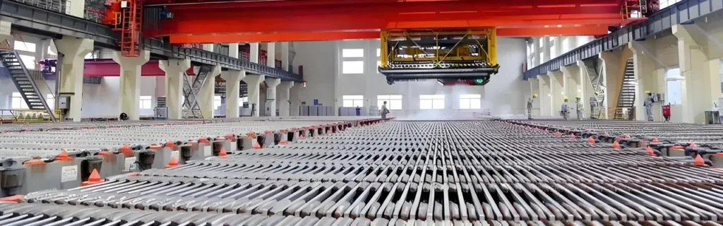 Electrolytic copper workshop